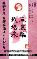 無農薬栽培 長野県産 五郎兵衛米こしひかり